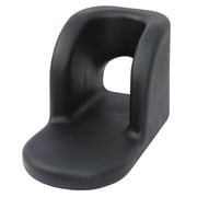 Lacura Molded Footrest, Padded Cushion, Swingaway Attachment, 1 Pack