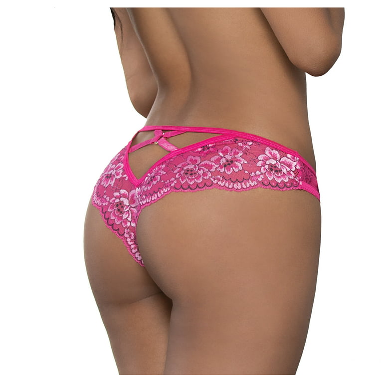 Lacy Line Sexy Cheeky Yet Comfy Panties With Strappy Back