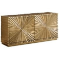 thumbnail image 1 of Lacy Metallic Gold Sheen Sideboard, 1 of 4