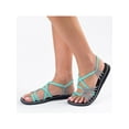 thumbnail image 1 of Lacyhop Flip Flops for Women Flat Sandals Toe Ring Summer Beach Shoes Size 4.5-12, 1 of 4