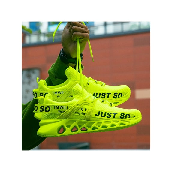 Lacyhop Men Athletic Sneakers Walking Sports Running Trainers Breathable Shoes