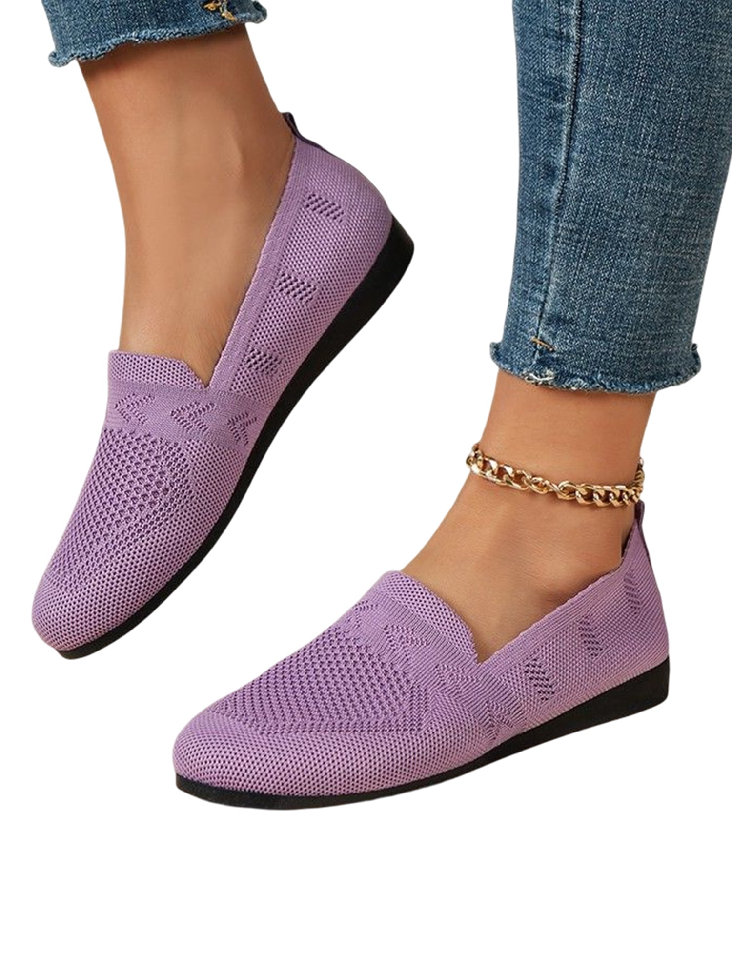 Lavender flat clearance shoes