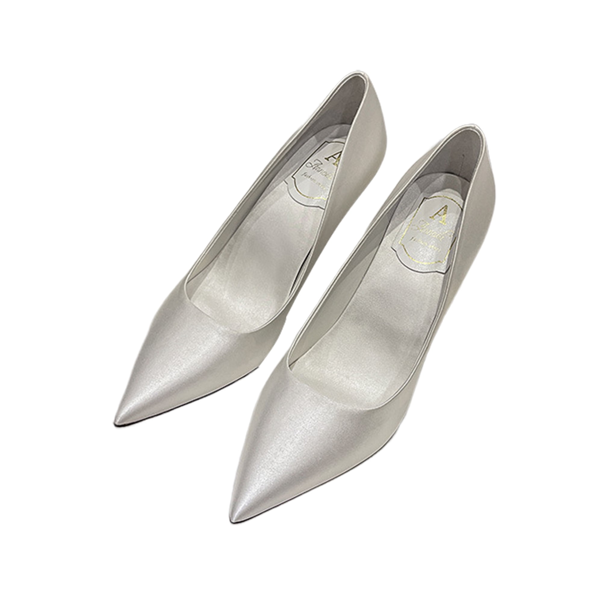 Lacyhop Women Pumps High Heel Dress Shoes Pointed Toe Stiletto Heels Casual  Fashion Lightweight Slip On White 9cm 13C
