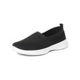 thumbnail image 1 of Lacyhop Women Sneakers Flat Loafers Trainers Slip On Casual Shoes Lightweight Breathable Black Size 7, 1 of 5