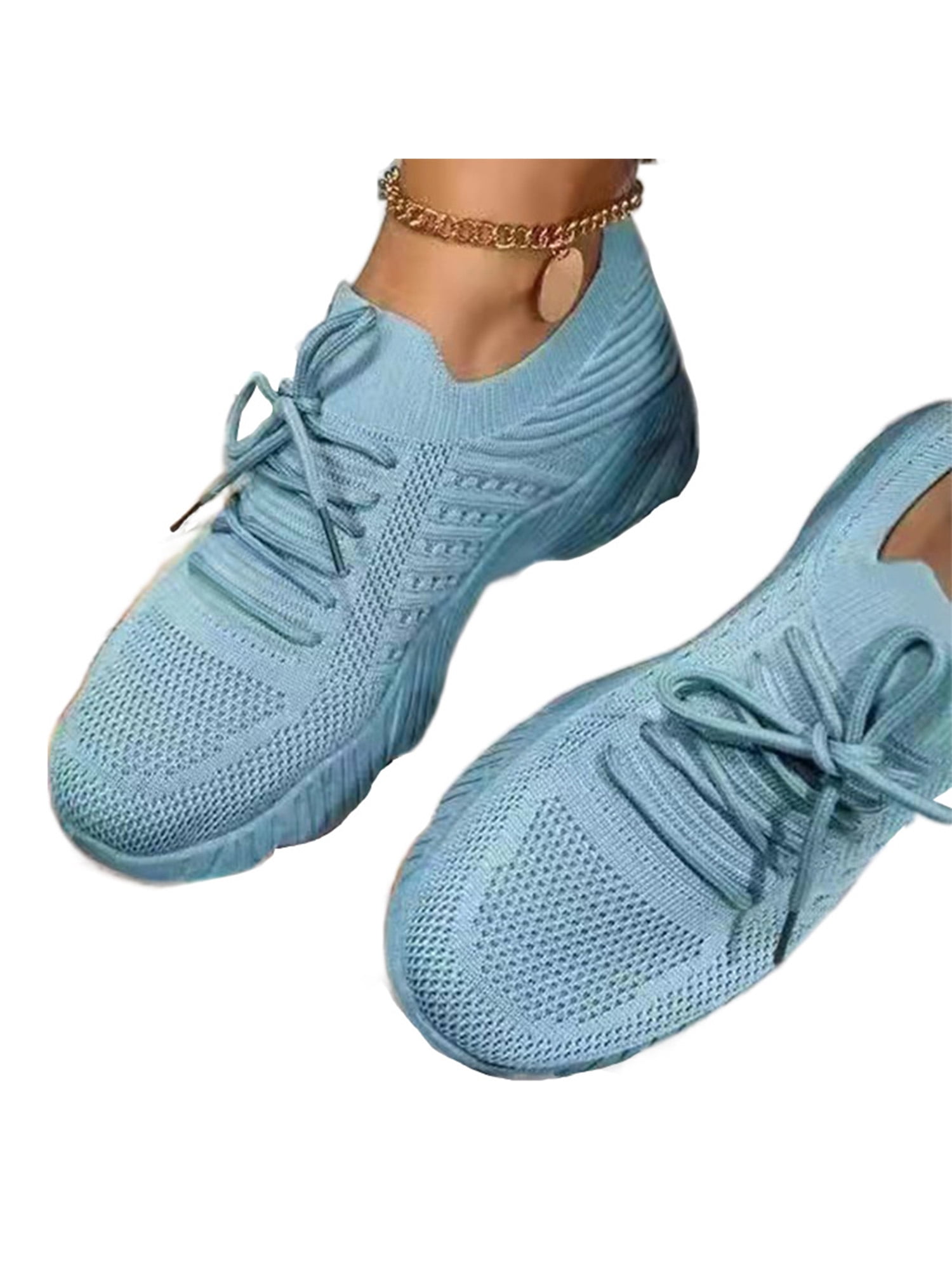 Light blue hot sale gym shoes