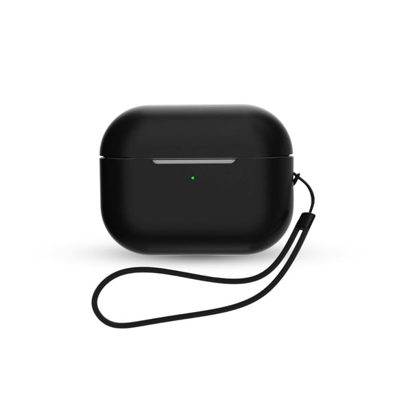 Lada Sounds Silicone Protective Case for Apple AirPods Pro 2 Shockproof Cover Black