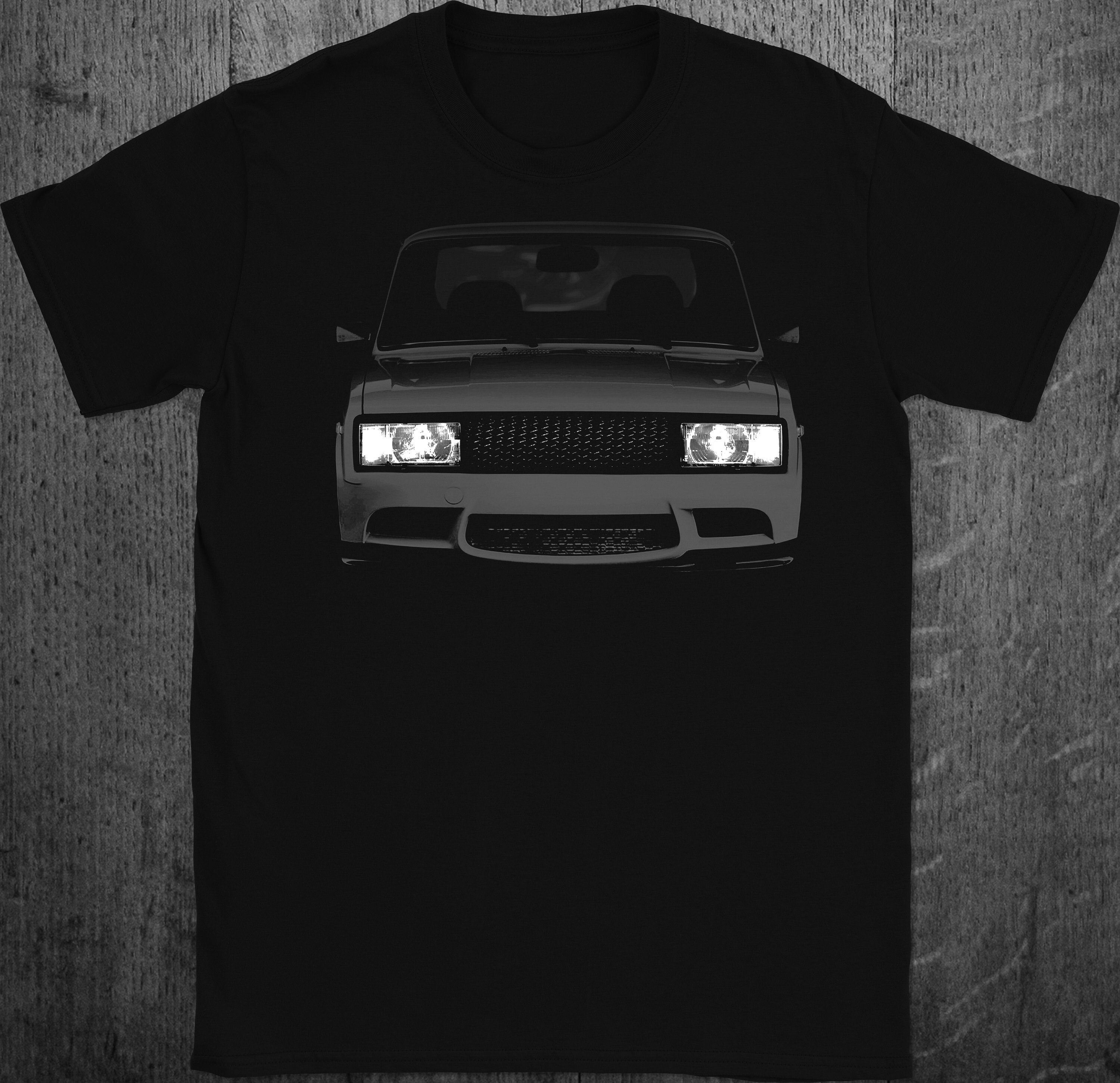 Lada VAZ 2105 T-shirt Tuning Riva Lights 100% Cotton Holiday Gift Christmas Birthday Present