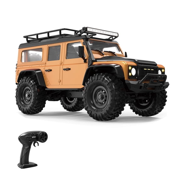 Ladaidra Brown fhgksm 1/16 Remote Control Crawler Truck Toy 4WD All Terrain Waterproof Wireless