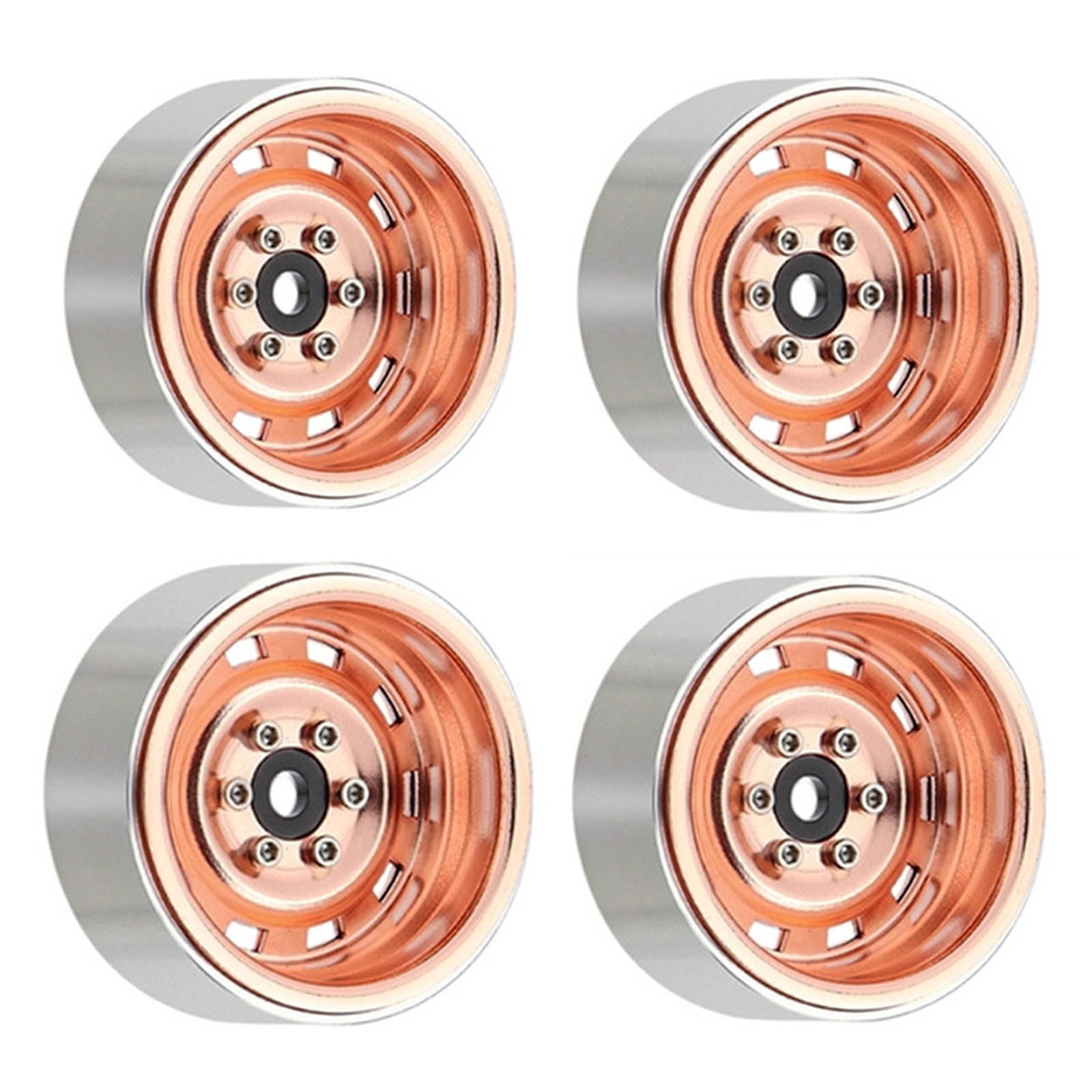 Toy Wheel Rims Ladaidra Brown fhgksm 1.9’’ Toy Wheel Rims Hubs Remote Control Offroads ...