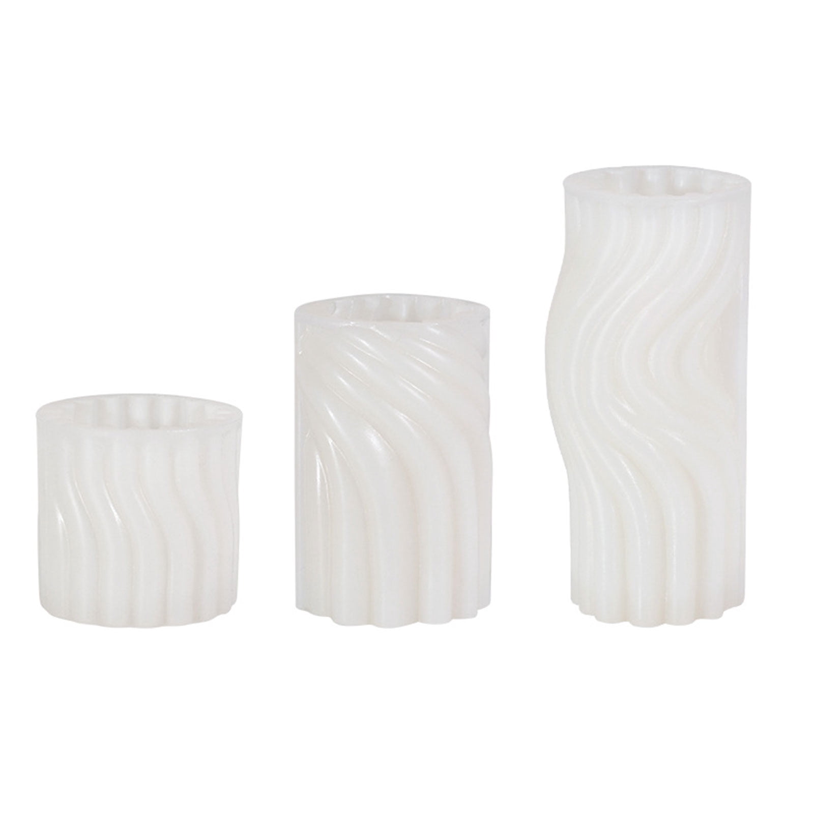 Photo inspiration: Visual Reference: Ladaidra Brown Fhgksm 3D Cylinder Candle Molds Geometric Epoxy Silicone