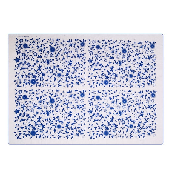 Ladaidra Brown fhgksm Ceramics Paper Pottery Ceramics Clay Transfer Paper Underglaze Flower Paper