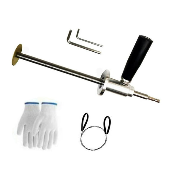 Ladaidra Brown fhgksm Inside Pipe Cutter for PVC Pipe Inside Pipe Cutter with Handle Stainless