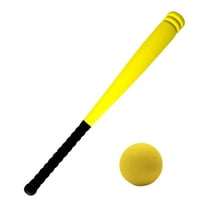 Ladaidra Brown fhgksm Kids Soft Sponge Baseball Bat, Baseball Bat Stick with Baseball, Foam