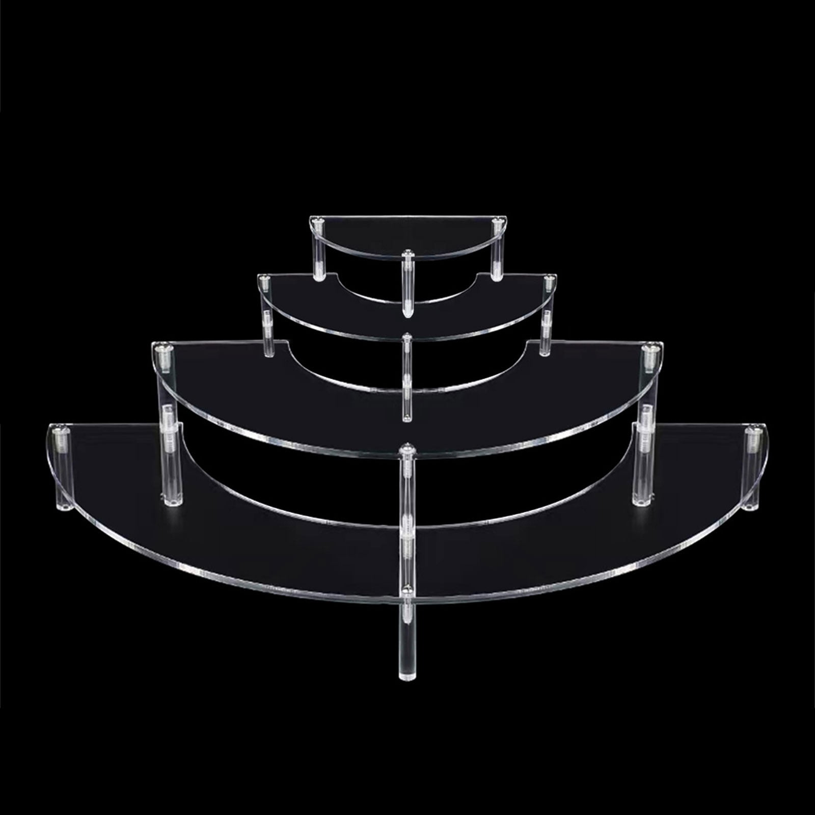 Ladaidra Brown fhgksm Multi Tiers Acrylic Display Risers for Perfumes ...