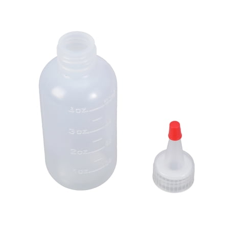 Ladaidra Brown fhgksm Portable Squeeze Bottle Applicator Bottle with Tip Hair Dyes Bottles