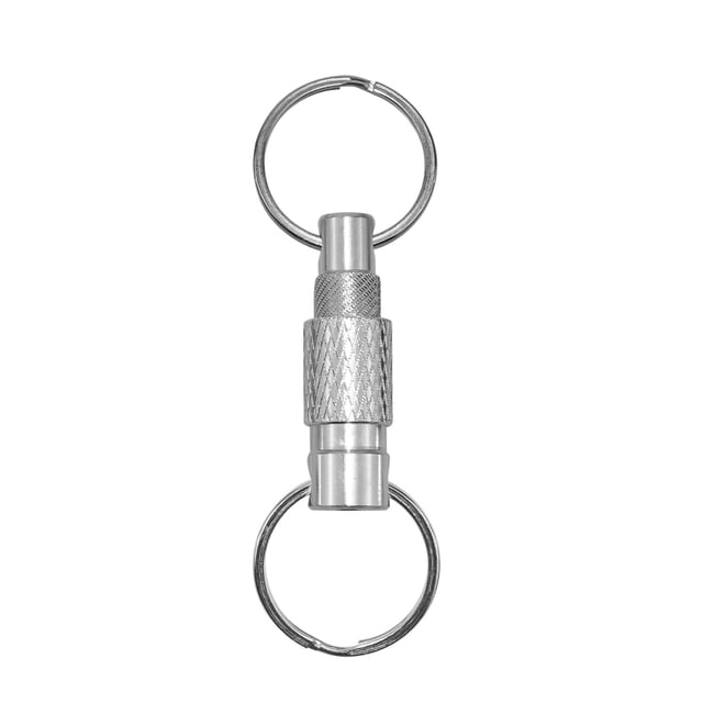 Cart Key Freeman KEYQC3 Pull Apart Coupler Keychain With 2 Split Rings 3 Pack Unisex Adult Orange Small 599564