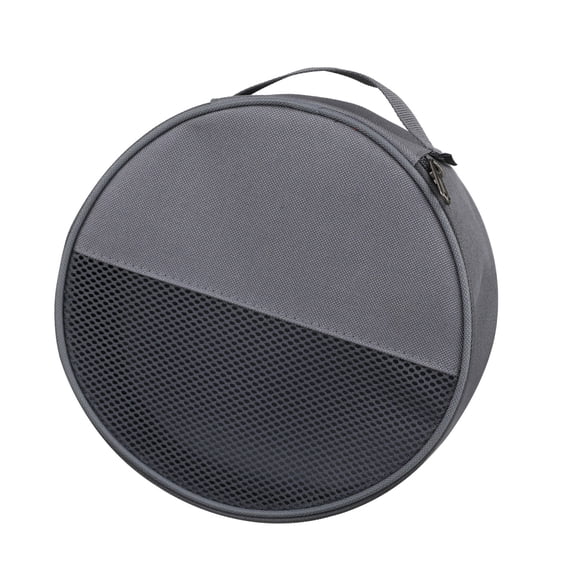 Ladaidra Brown fhgksm Round Plate Carriers Bag with Zippers and Handle for Outdoor Camping