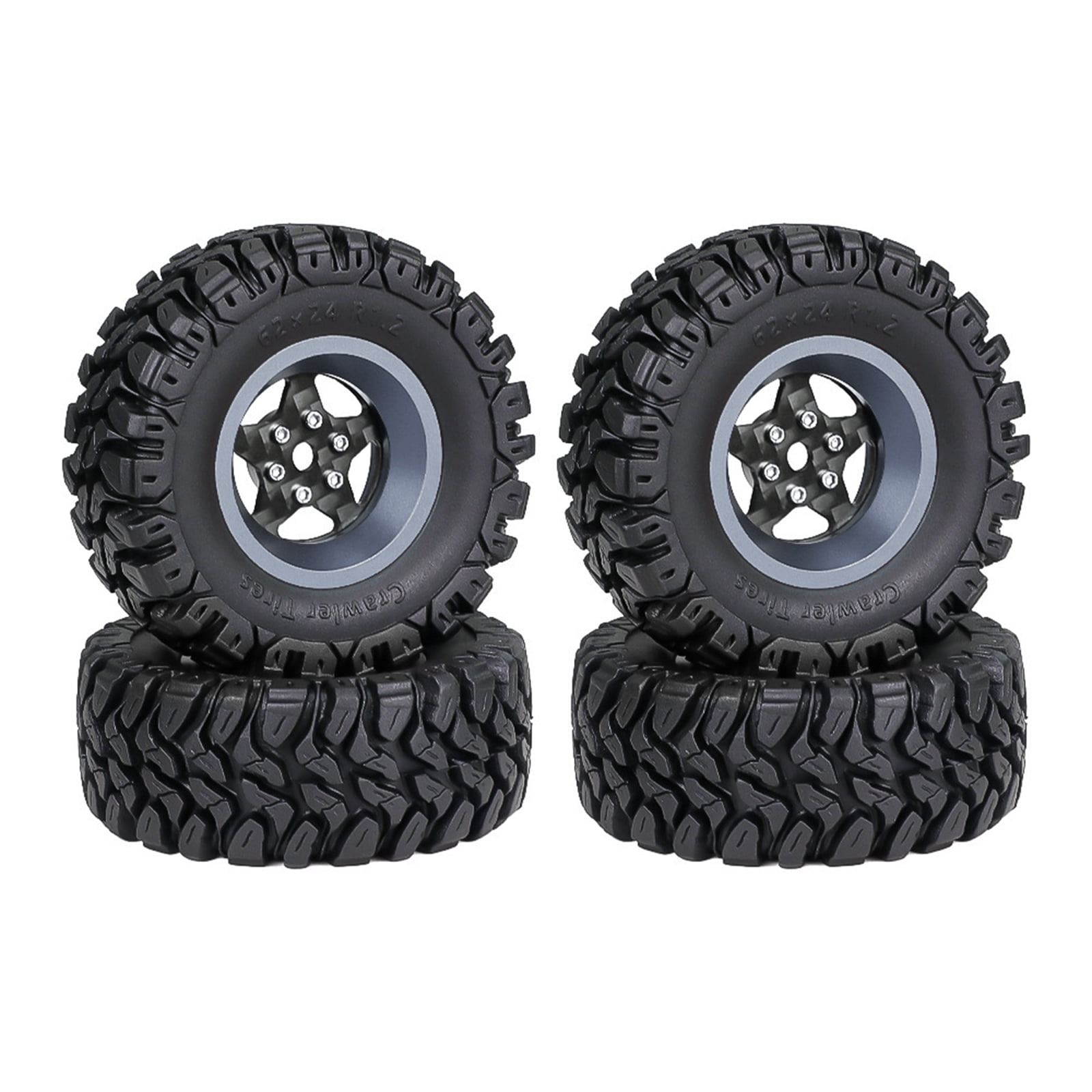 Ladaidra Brown fhgksm Set of 4 Remote Control Wheel Tires for Crawlers ...
