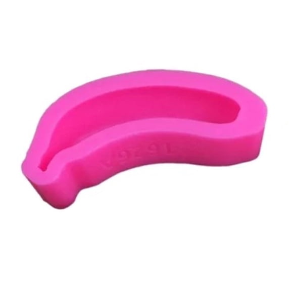 3D Banana Shaped Silicone Molds Fondants Cake Molds Bakings Tool for Making Chocolate, Candy, Handmade Soaps
