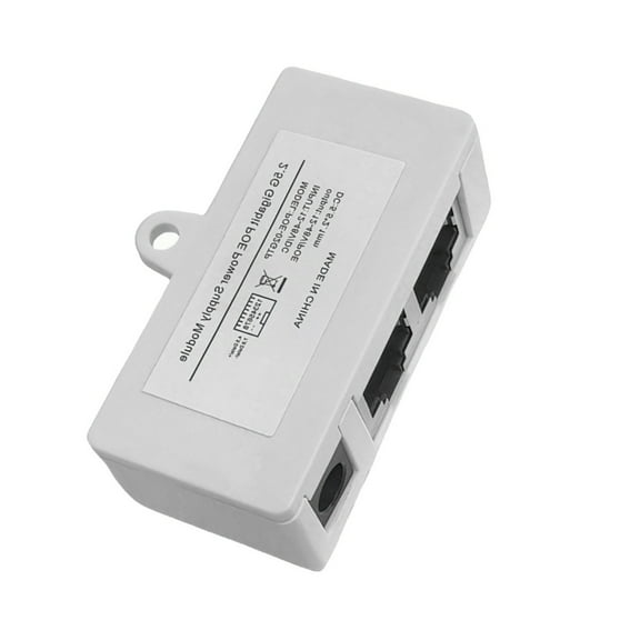 High Speed Ethernet Power Over Ethernet Power Supply Module for Surveillances Cameras and Accessing Point Networking Bri