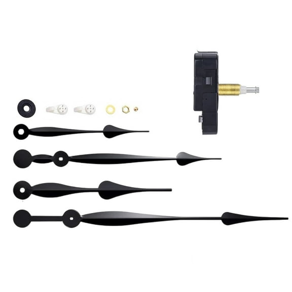 LadaidraBF Precise Clock Movement Set High Torque Long Stem for Handmade Wall Clocks