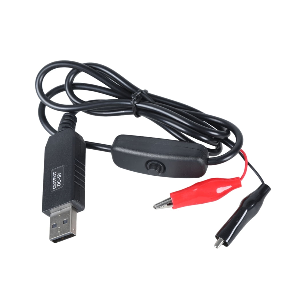 Nawwgy USB To 6V LR20 D Battery Eliminators Cable Cord...