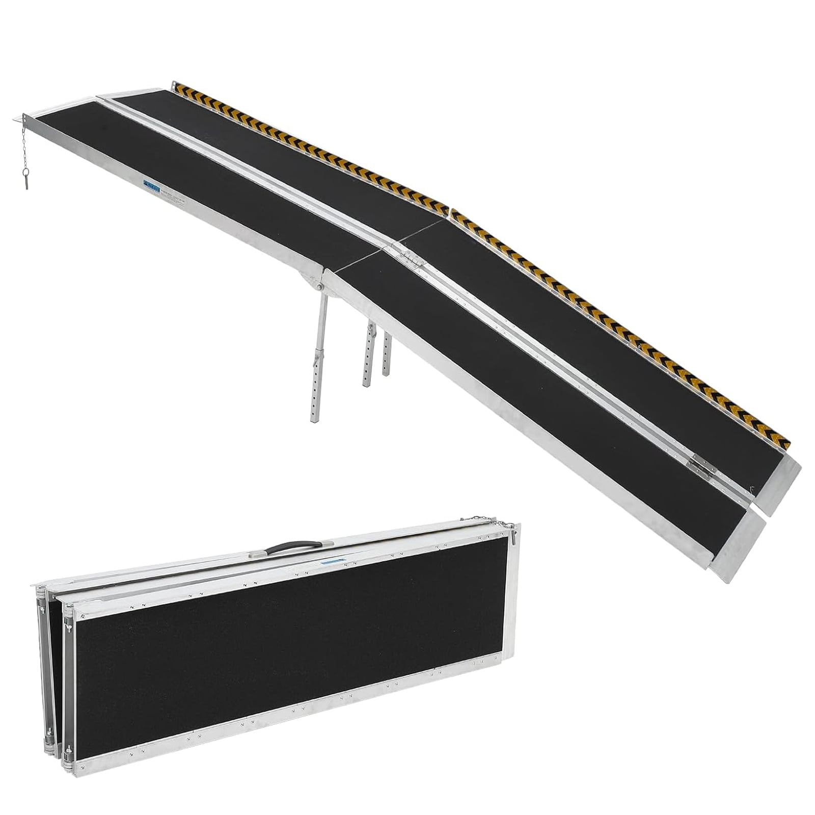 Ladcaser 2-10 FT Portable Wheelchair Ramp, Wheel Chair Ramps for Homes ...