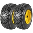 thumbnail image 1 of Ladcaser 2 Pack 16x6.50-8 4PR Lawn Mower Tire Tractor Turf Tire for Garden Tractor Riding Mover, 1 of 7