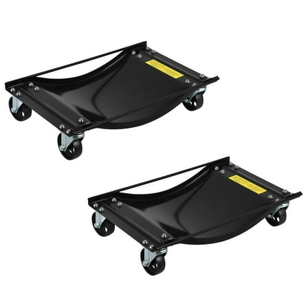Ladcaser 2 Pack/4 Pack Car Wheel Tire Dolly Set, 2500lbs Load Capacity for Each Heavy Duty Skate Auto Repair Dolly