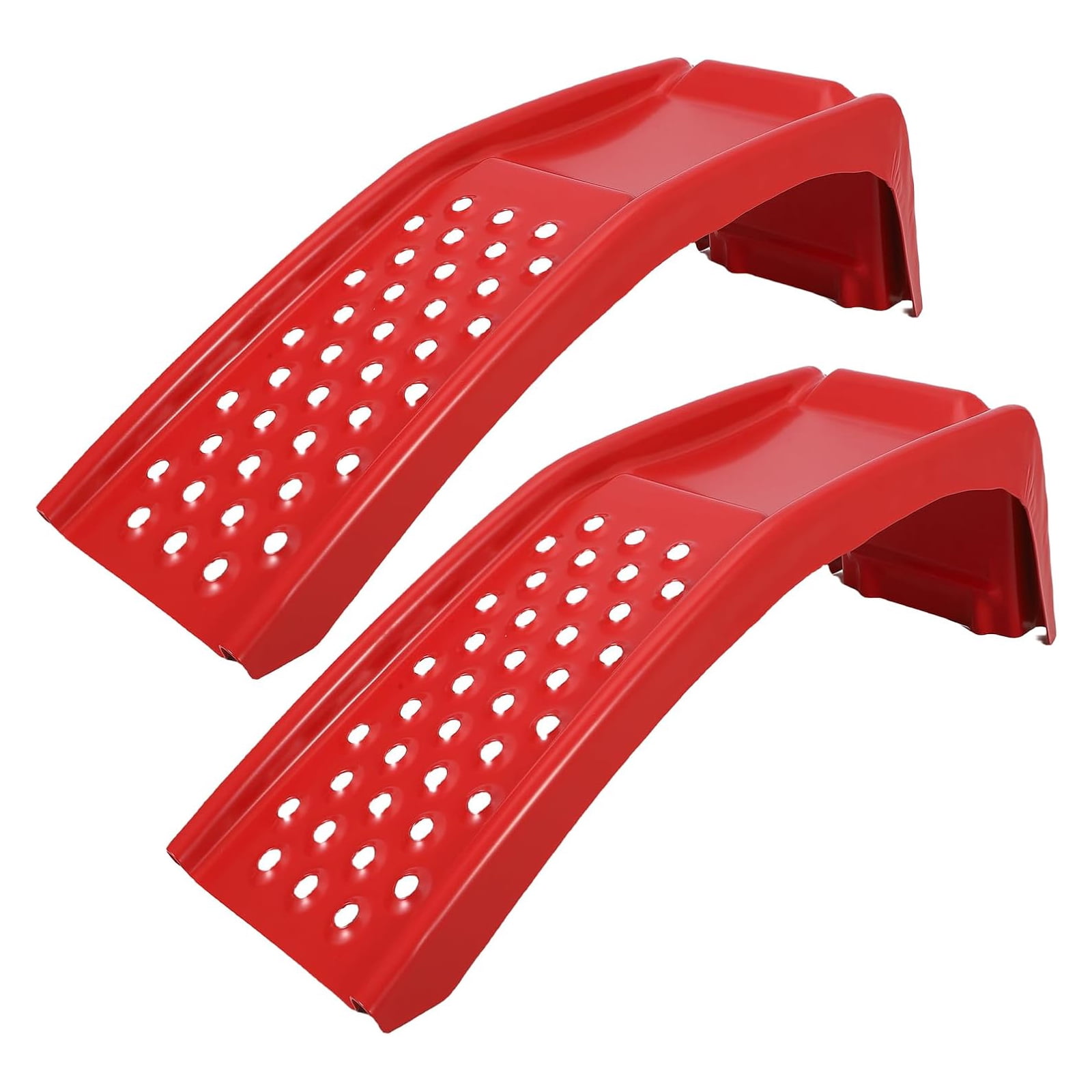 Steel Auto Ramp Set Ladcaser 2 Pack 8000lb. Steel Auto Ramp Set Heavy Duty Car Light Truck ...