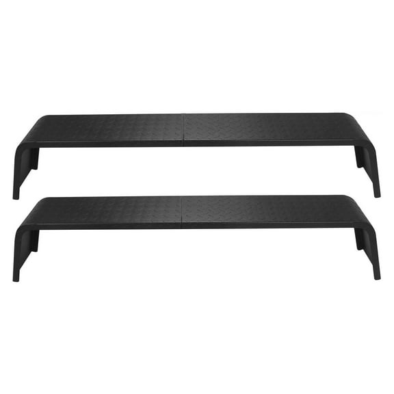 Ladcaser 2 Pack Trailer Fenders, Detachable Heavy Duty Plate Steel Fenders for 13"-15" Wheels Tandem Axle Trailer