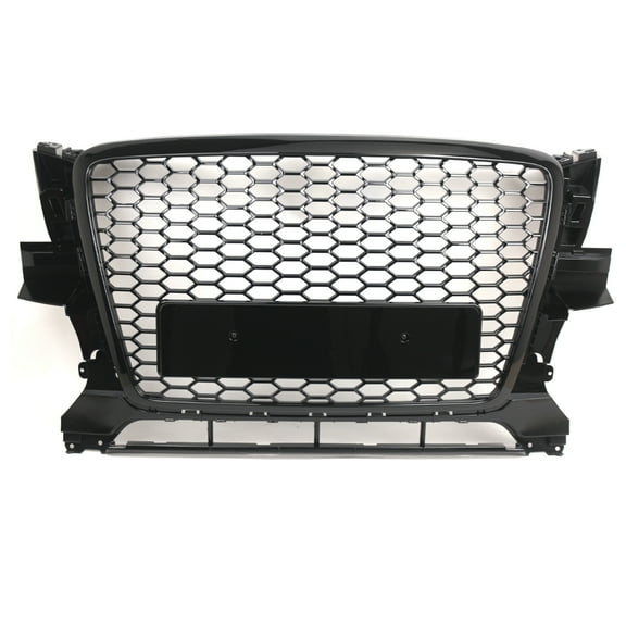 Ladcaser Car Front Bumper Grille Honeycomb Radiator Bumper Grille Grill Cover Compatible for Q5 2008 2009 2010 2011 2012