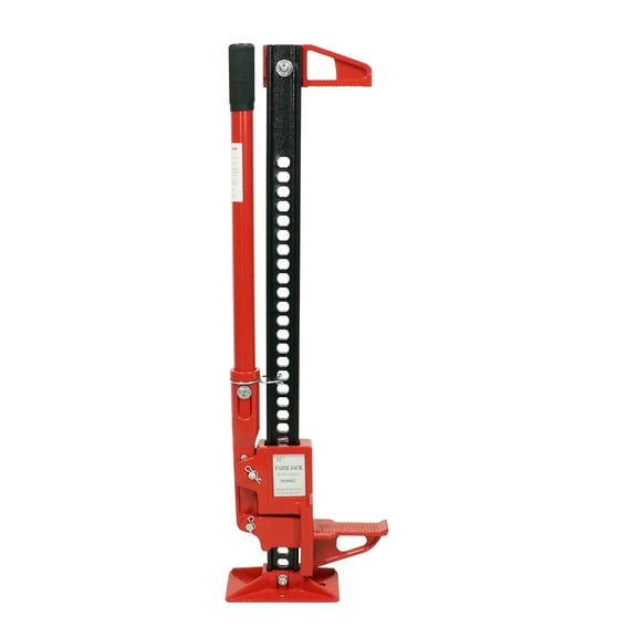 Ladcaser Farm Jack 33"/48"/60" Utility High Lift Ratcheting Off Road Farm Tools, 3 Ton (6600 Lb) Capacity Heavy-Duty Farm Bumper Jack for Tractor, Truck
