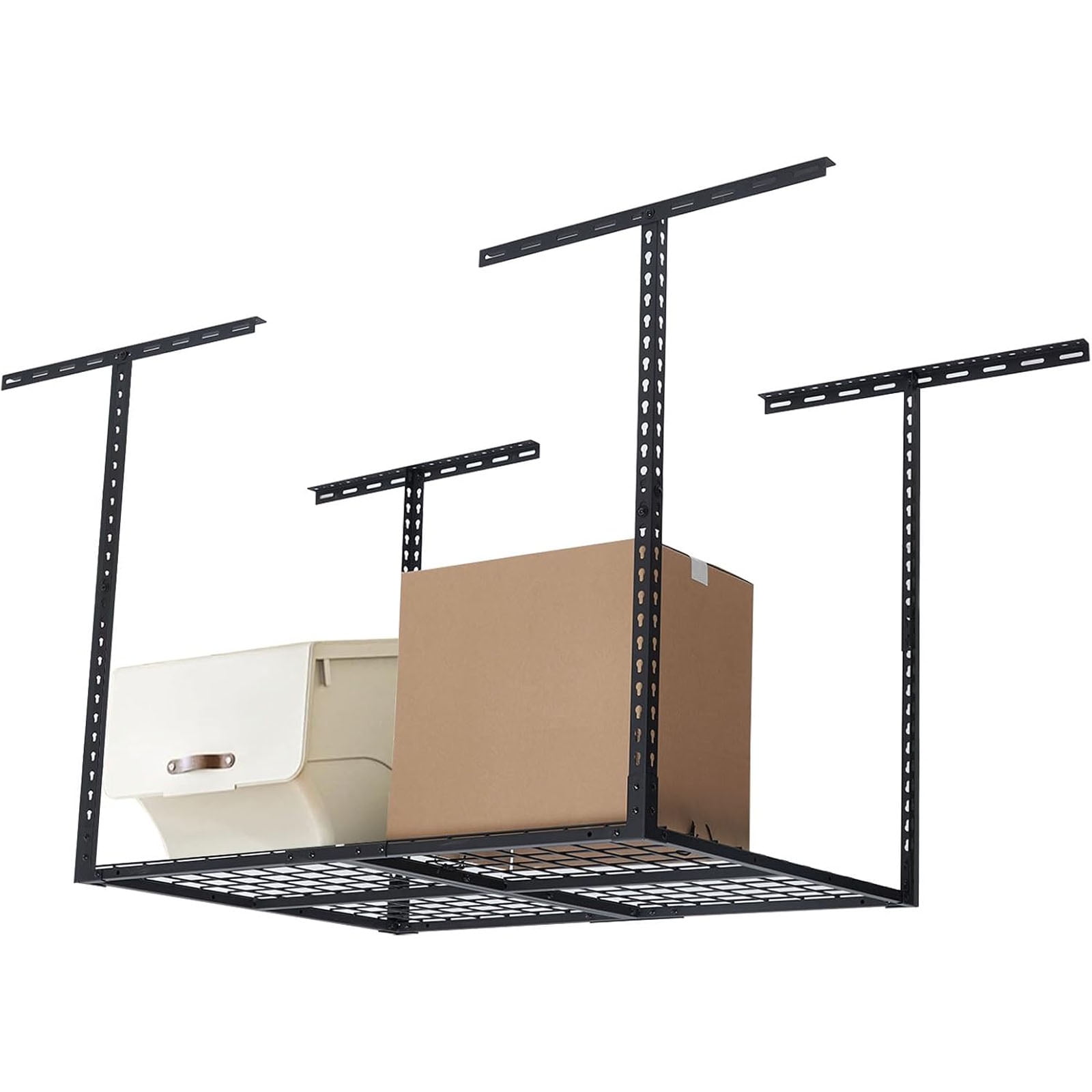 Ladcaser Garage Ceiling Storage Racks 3'x4' Heavy-Duty Ceiling Storage ...
