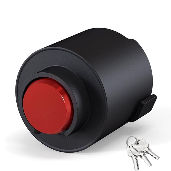 Ladcaser Heavy-Duty Steel Trailer Hitch Locks Fits for 2 5/16 Inch Coupler for RV, Trailer, Boat, Pickup