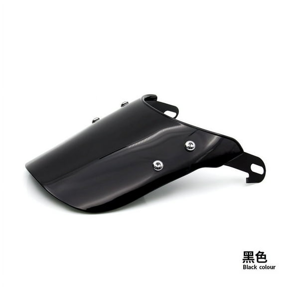 Ladcaser Motorcycle Front Windshield Retro 5-7 Inch Headlight Universal Windscreen Adjustable Modified Accessories
