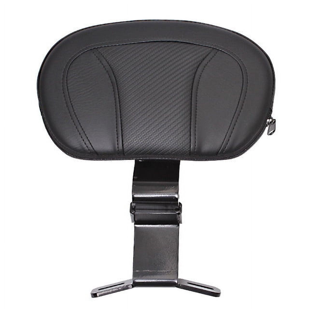 Ladcaser PU Leather Motorcycle Front Driver Rider Backrest Compatible ...
