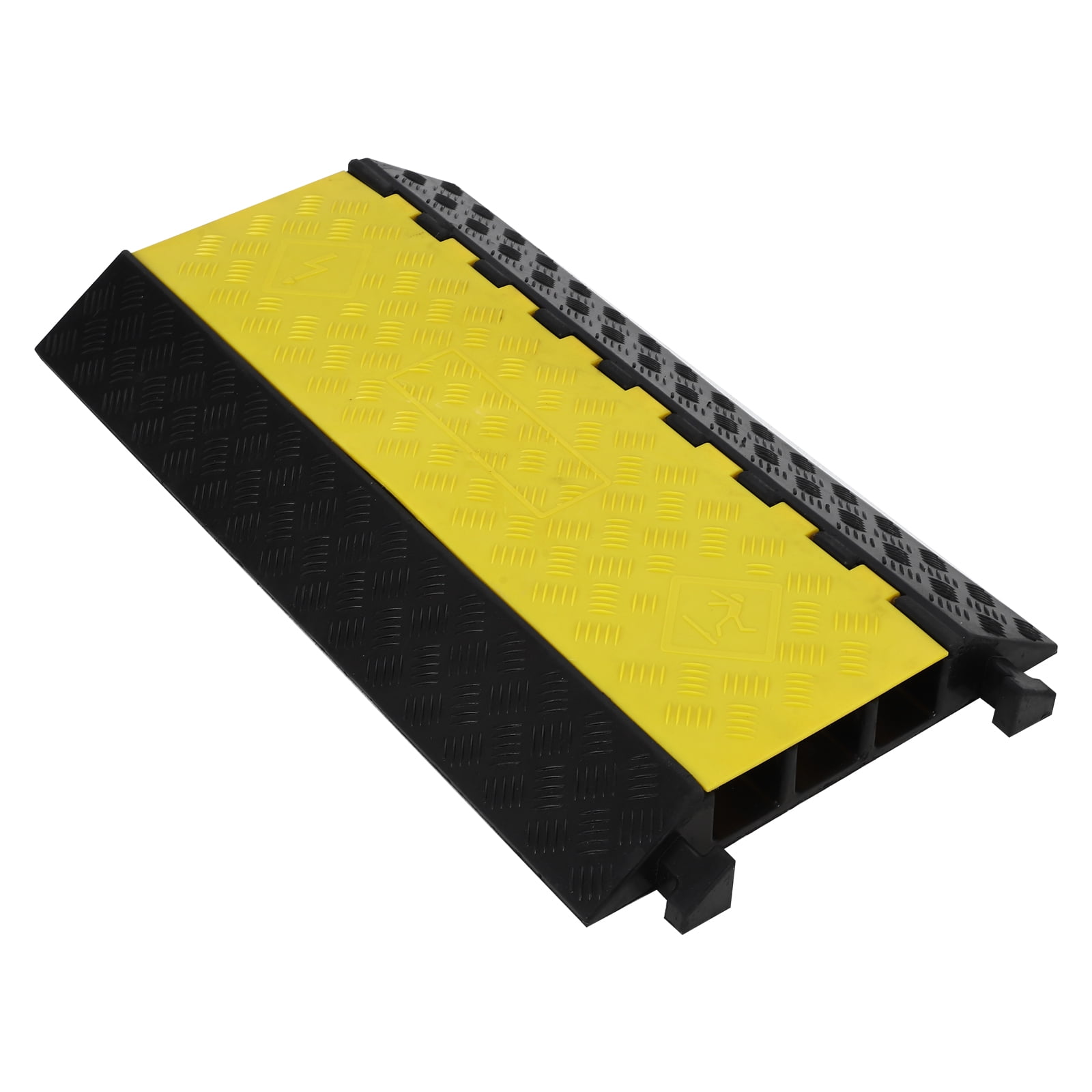 Ladcaser Rubber Cable Ramp 3 Large Channel Cable Protector Ramps, 28000 ...