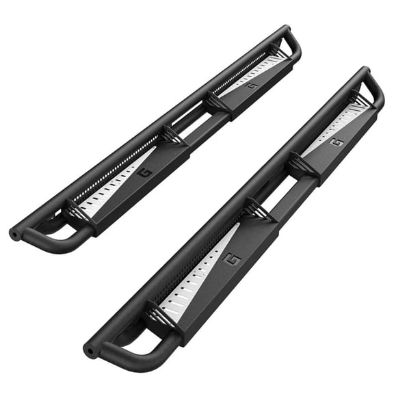 Ladcaser Running Boards 6" Side Steps Compatible for 2009-2018 Dodge RAM 1500 Crew Cab Compatible for 2010-2022 RAM 2500 3500 Crew Cab