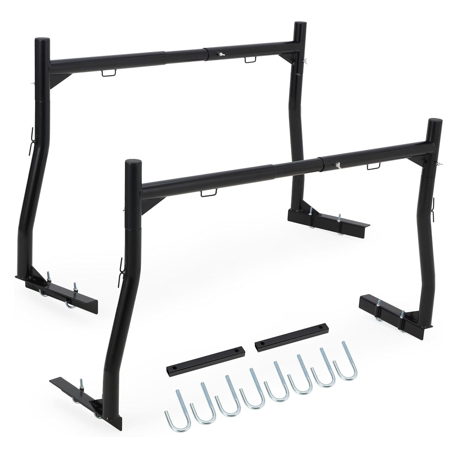 Ladcaser Steel Extendable Truck Bed Ladder Rack 46