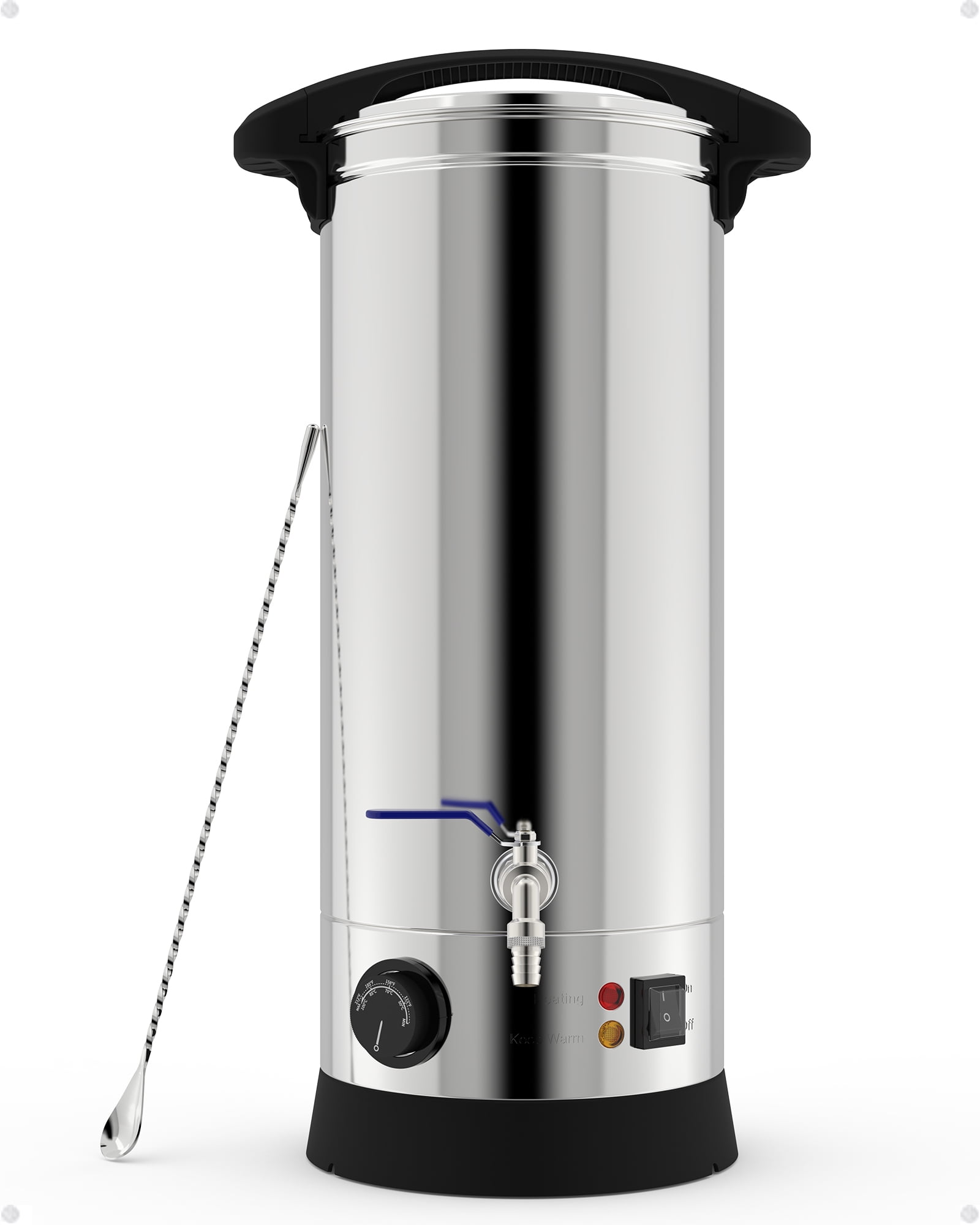 Ladcaser Wax Melter for Candle Making, 12L Large Wax Melting Furnace with Quick Pour Spout and Temp Control for Candle Soap Business Fast Easy Clean