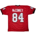 thumbnail image 1 of Ladd McConkey Autographed Georgia Bulldogs (Red #84) Custom Jersey - Beckett, 1 of 3