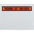 thumbnail image 1 of Panel Face Envelopes, "Packing List Enclosed" Print, 7"L x 5-1/2"W, Orange, 1000/Pk, 1 of 3