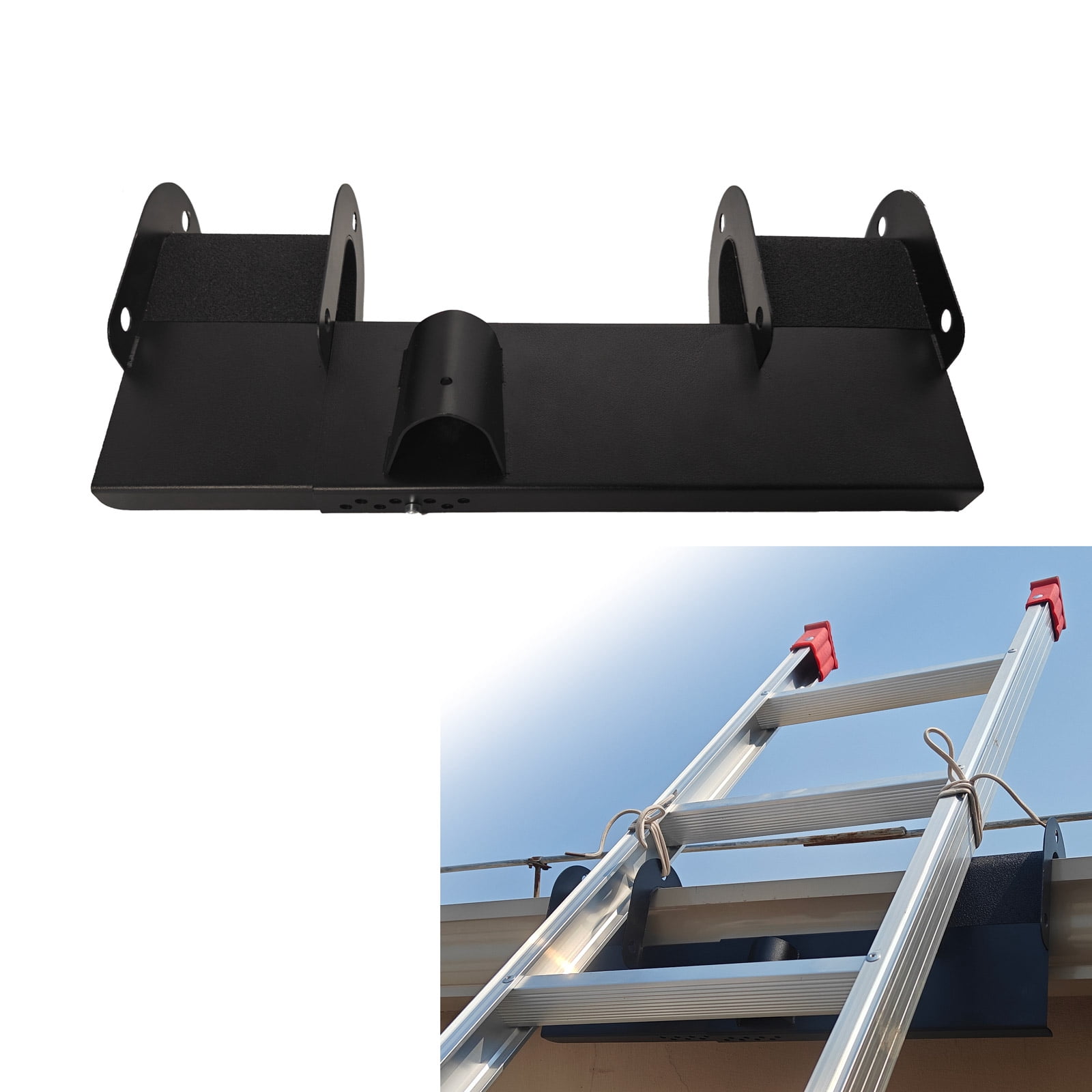 Spouting Ladder Ladder Gutter Guard Stabilizer, Non-Slip Ladder Helper for Gutters and ...