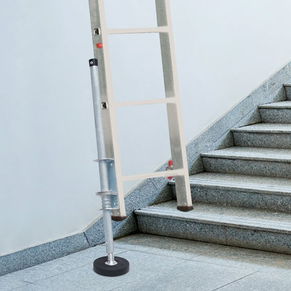 Ladder Leg Levelers Pair with Non Slip Rubber Feet Ladder Accessories Max 330LBS for Straight Ladders, Telescopic Ladders