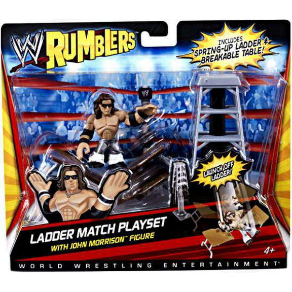 Ladder Match Mini Figure Playset With John Morrison Rumblers Series 1