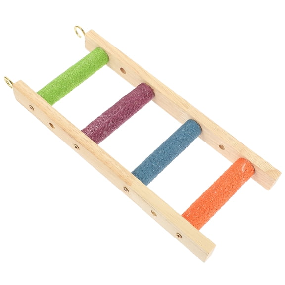 CRILSTYLEO Bird Training Ladder for Pet Playtime 1 Set 9x4x0.8in