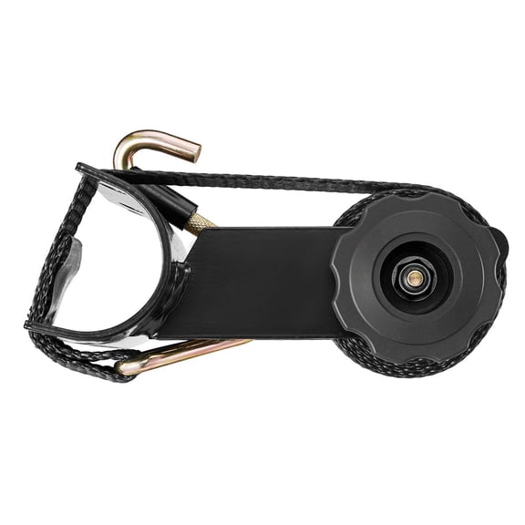 Ladder Rack Straps, 1.5"W x 7.4'L with J-Hooks, 500LB (2 Pack)