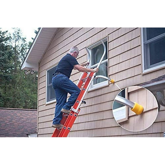 Ladder Stabilizer Bumpers, Ladder Standoff Rubber End Caps, Ladder Standoff Protective Covers, Original Softouch Bumpers - 2 Pack