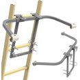 Point Ladder Rubber Protector Ladder Stabilizer,Heavy Duty Steel Extension Ladder Stabilizer for Roof ...